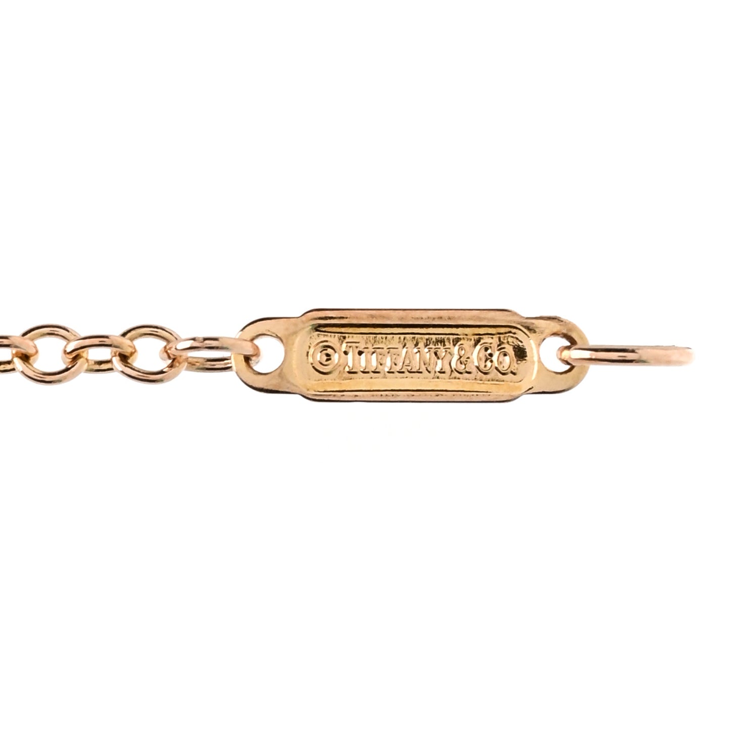 18K Rose Gold Diamond Atlas Bar Pierced Bracelet