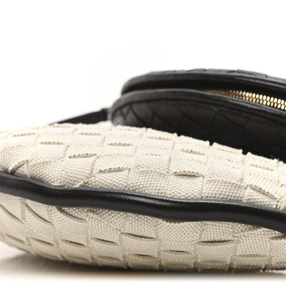 Bottega Veneta Canvas Nappa Intrecciato Small Gemelli Natural Fondant 10 of 10