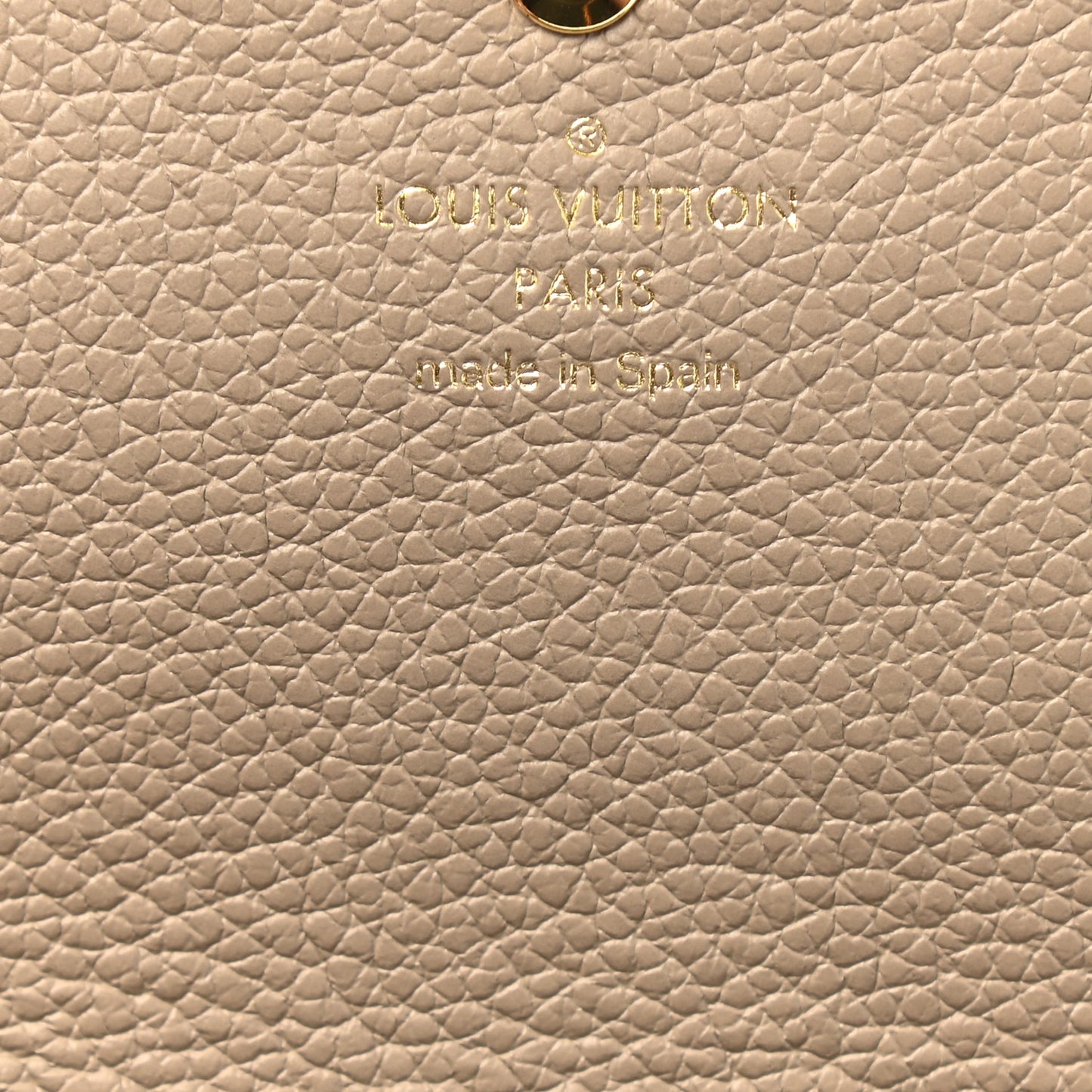 Empreinte Monogram Giant Sarah Wallet Tourterelle Creme