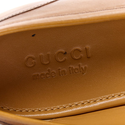 Gucci Betis Glamour Calfskin Horsebit Mens Jordaan Loafers 8.5 Cuir 7 of 10