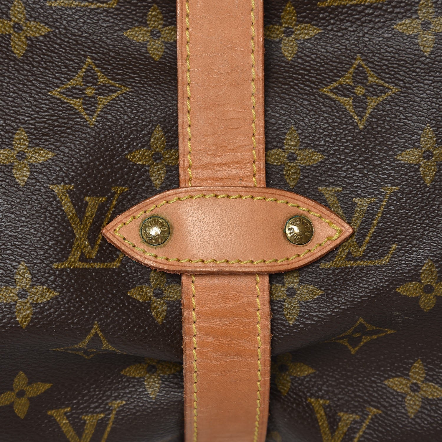 Louis Vuitton Monogram Saumur 35 14 of 22