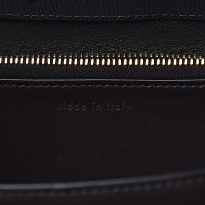 Celine Liege Calfskin Medium Classic Box Flap Bag Liquorice 7 of 8