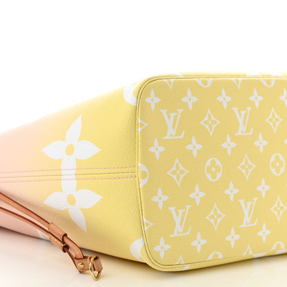 Louis Vuitton Monogram Giant By The Pool Neverfull MM Light Pink 9 of 12