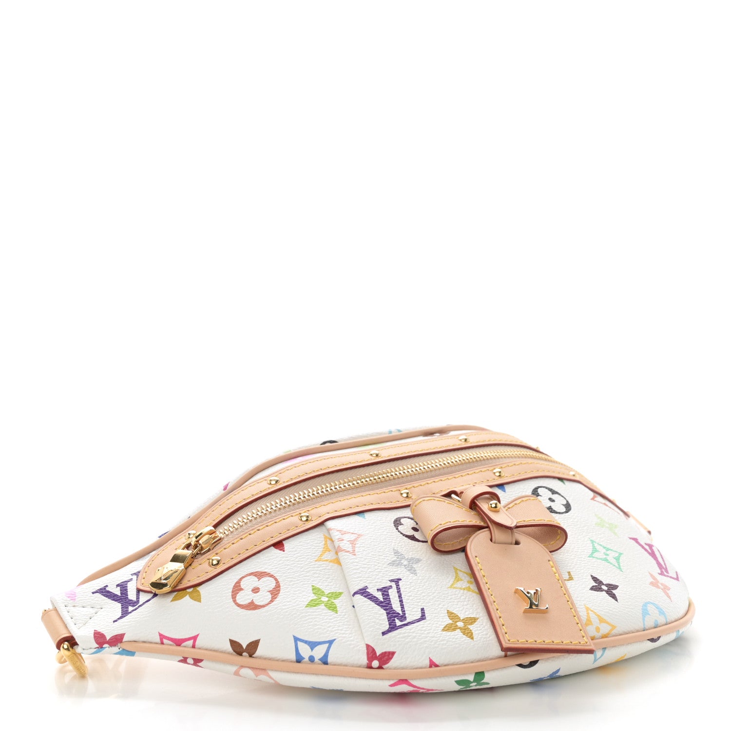 Louis Vuitton LV X TM Monogram Multicolor High Rise Bumbag White 4 of 9