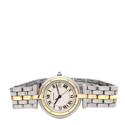 Cartier Stainless Steel 18K Yellow Gold 29mm Panthere Vendome Quartz Watch 2 of 4