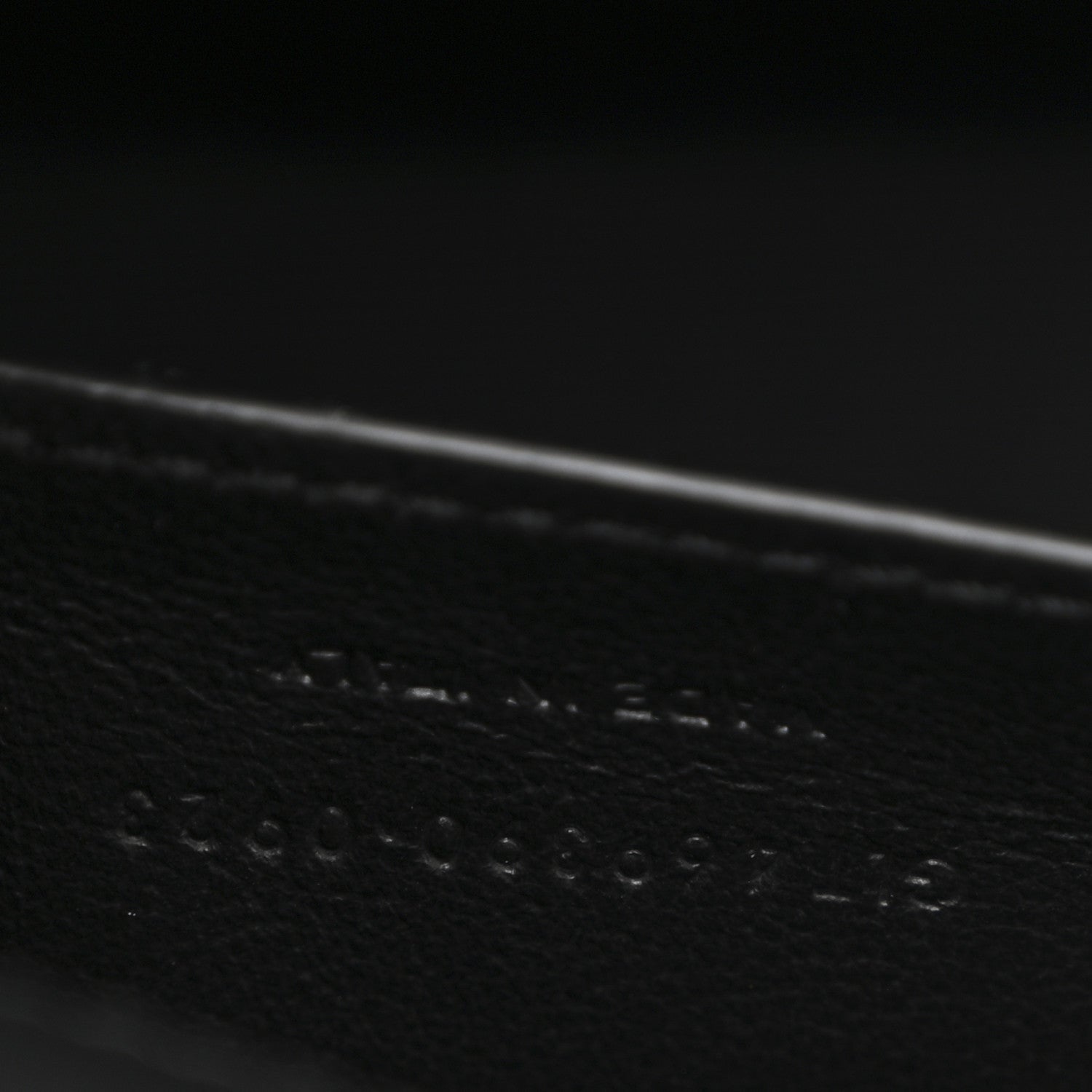 Saint Laurent Crocodile Embossed Nubuck Small Monogram Kate Satchel Black 7 of 10