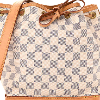 Louis Vuitton Damier Azur Noe BB 8 of 11