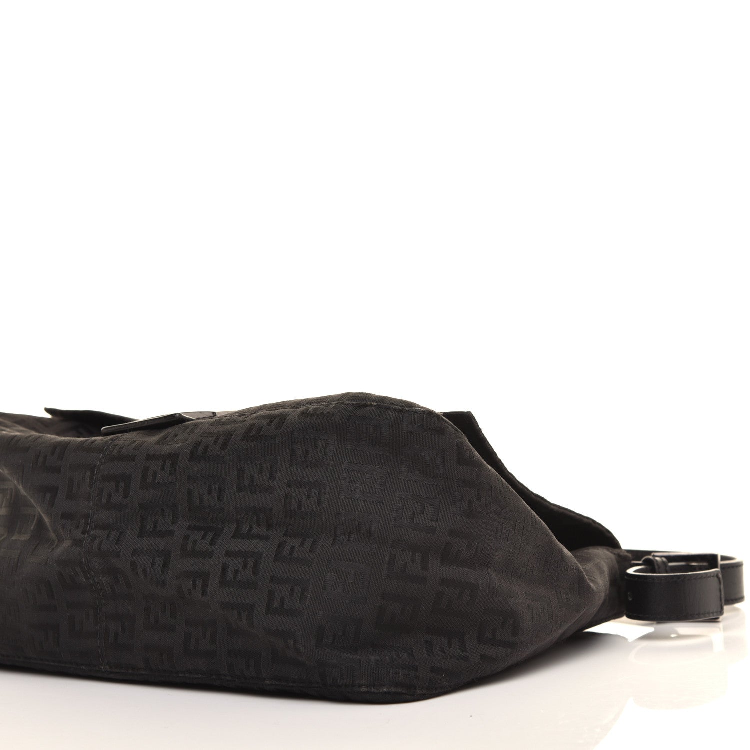 Fendi Zucchino Vitello Mama Baguette Black Moro 8 of 10