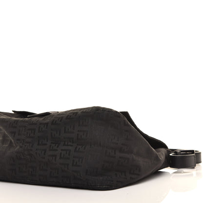 Fendi Zucchino Vitello Mama Baguette Black Moro 8 of 10