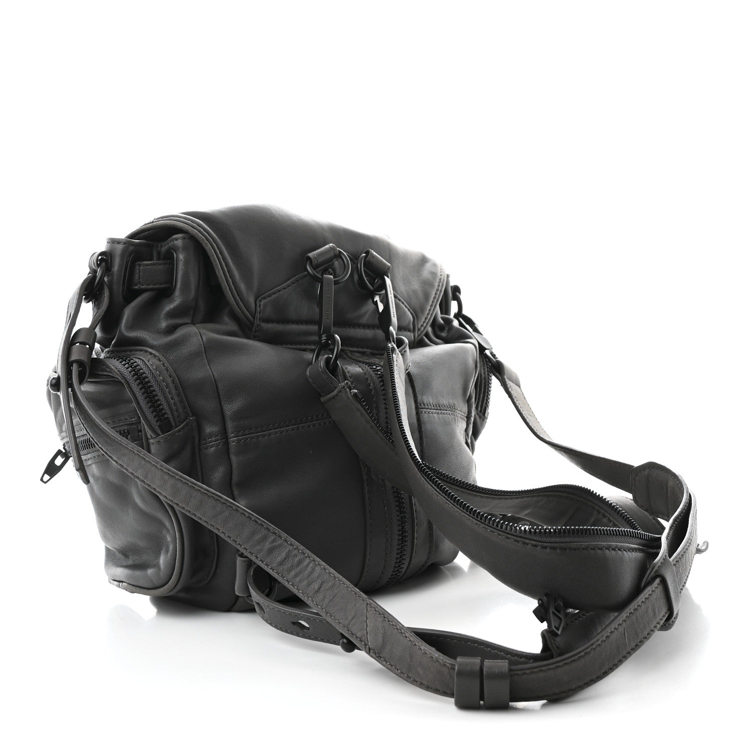 Alexander Wang Lambskin Backpack Bag Grey 1743525 – FASHIONPHILE
