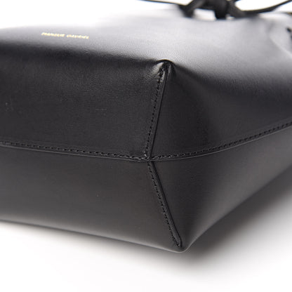 Mansur Gavriel Calfskin Mini Mini Bucket Bag Black Flamma 9 of 9