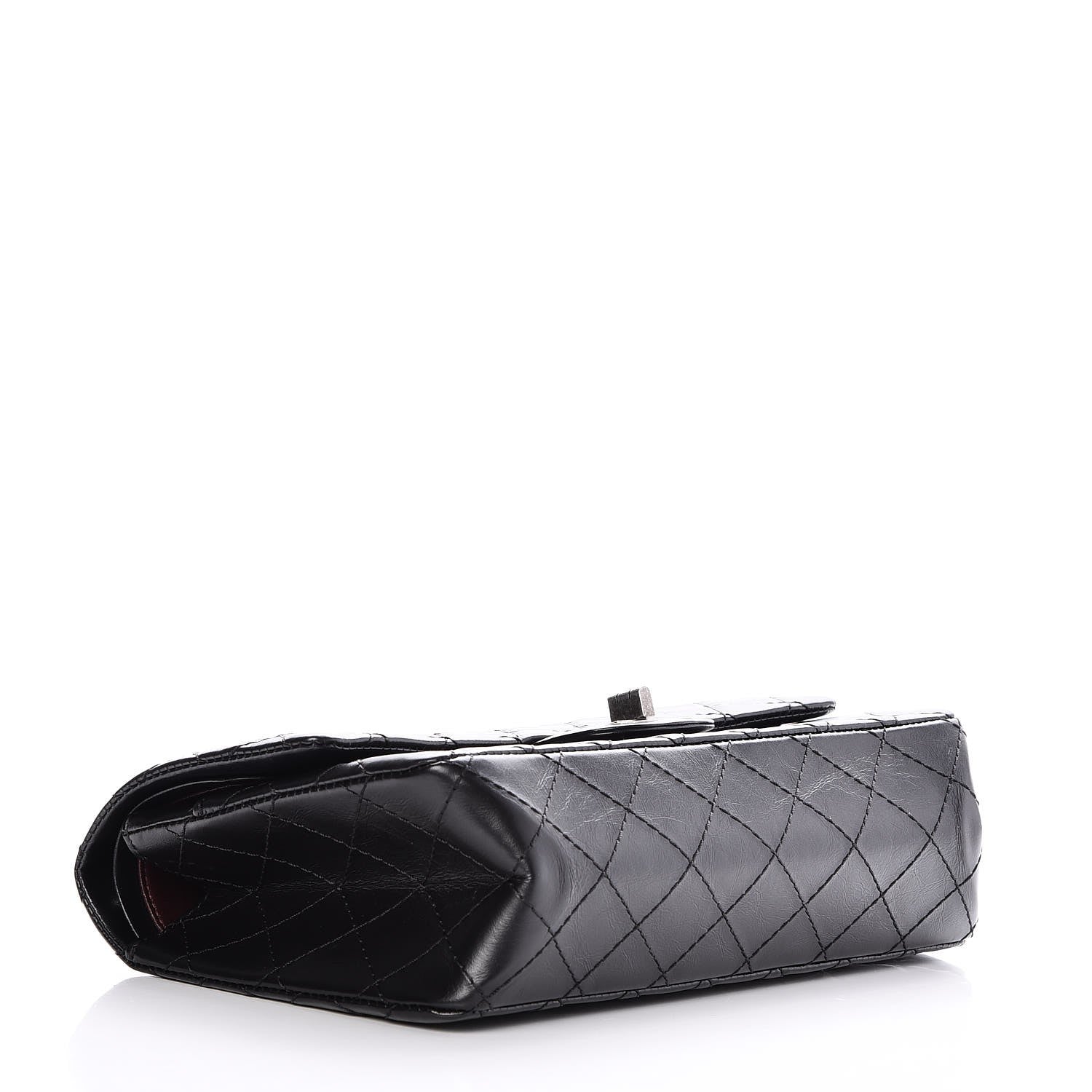 Chanel Aged Calfskin Quilted 2.55 Reissue 225 Flap Black 5 of 9