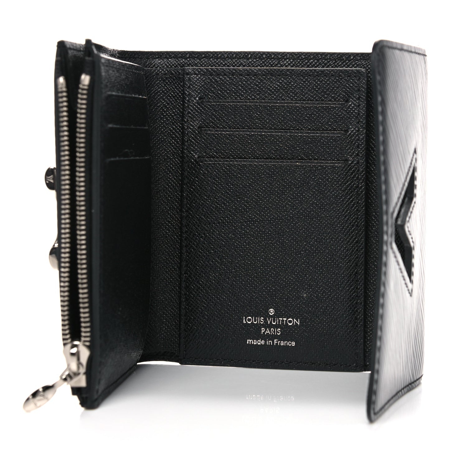 Epi Twist Compact Wallet Black