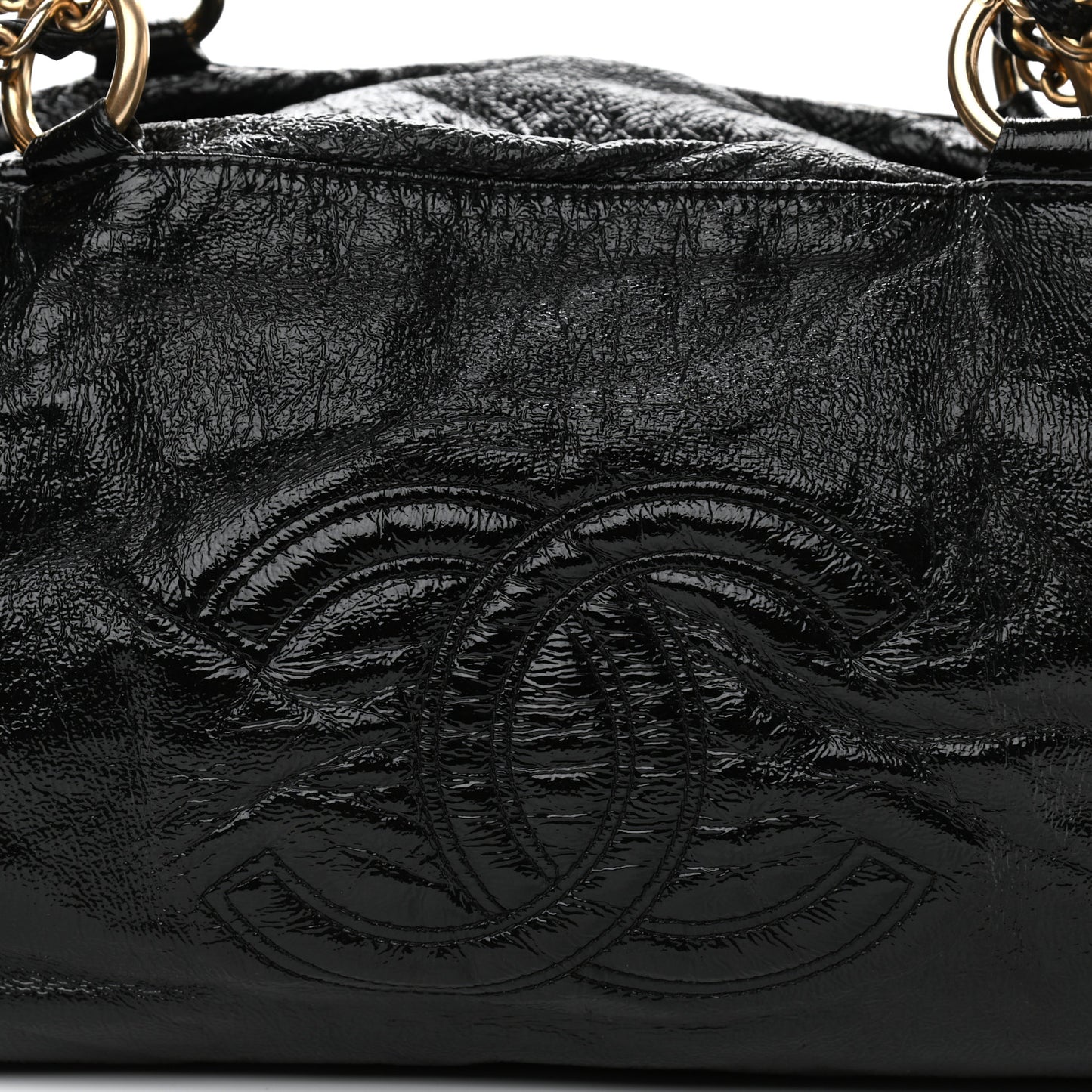 Vinyl Medium Rock and Chain Bowler Black