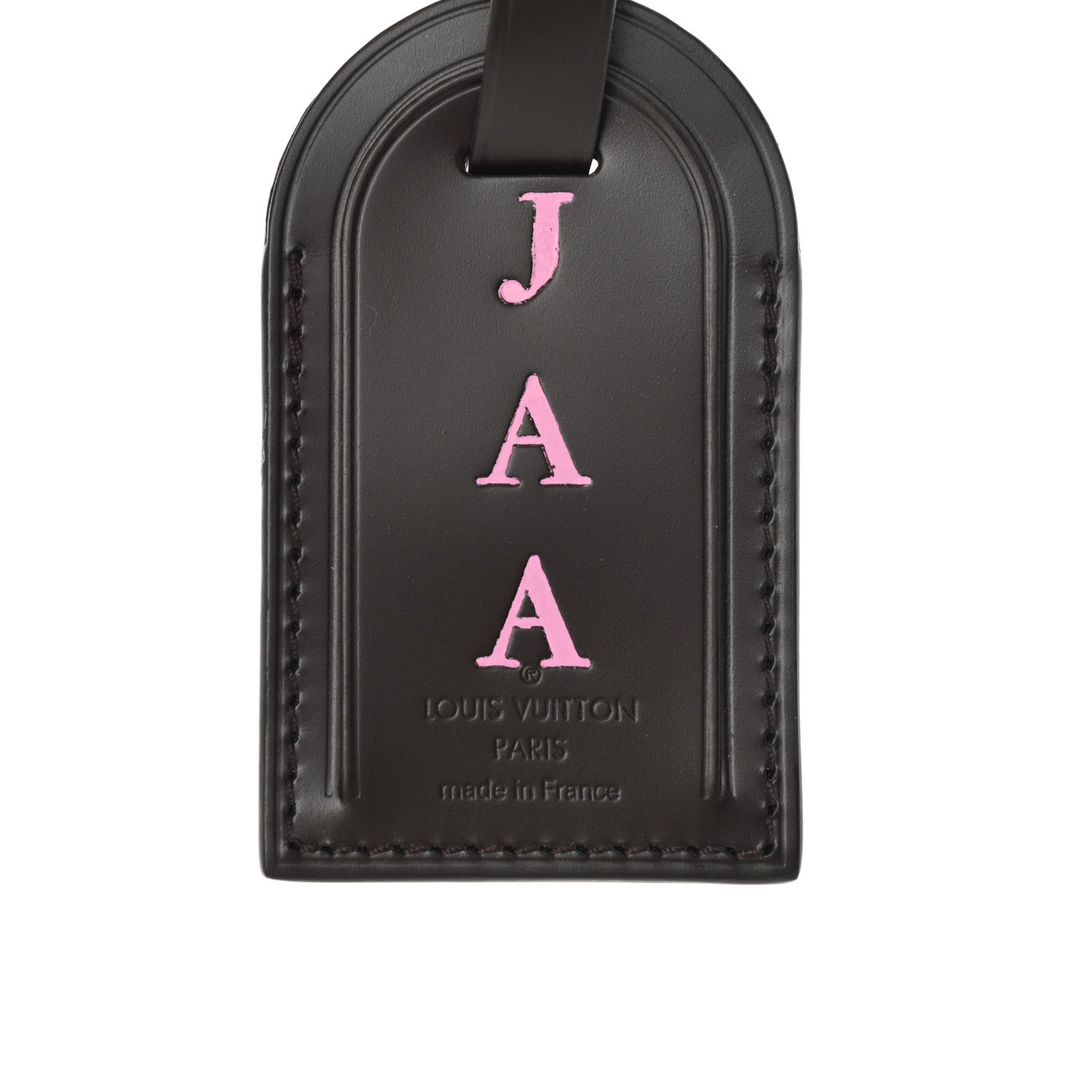 Louis Vuitton Calfskin Luggage Tag Ebene 4 of 5