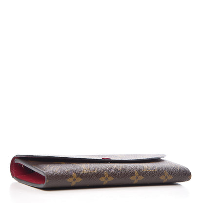 Louis Vuitton Monogram Emilie Wallet Fuchsia 4 of 9