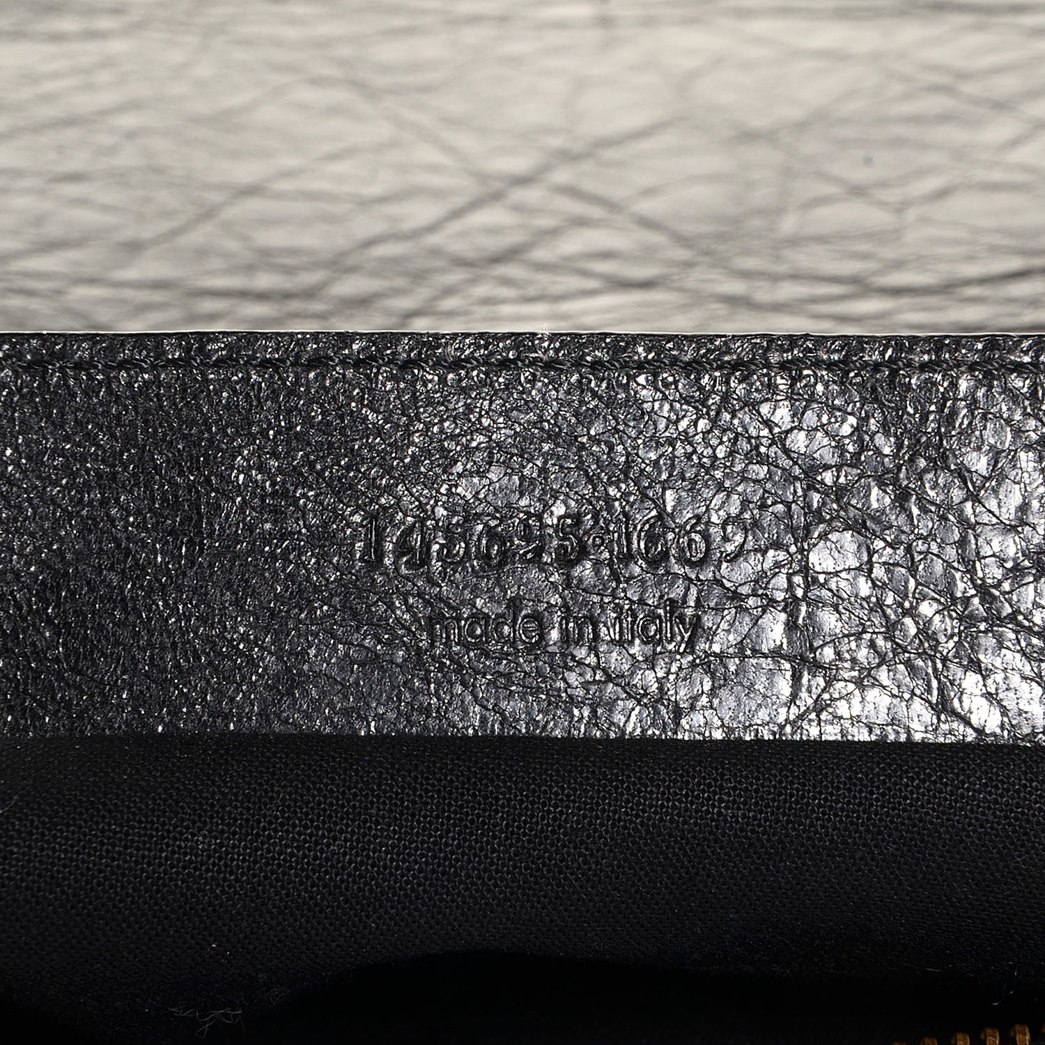 Balenciaga Agneau Classic Hardware Pochette Black 10 of 10