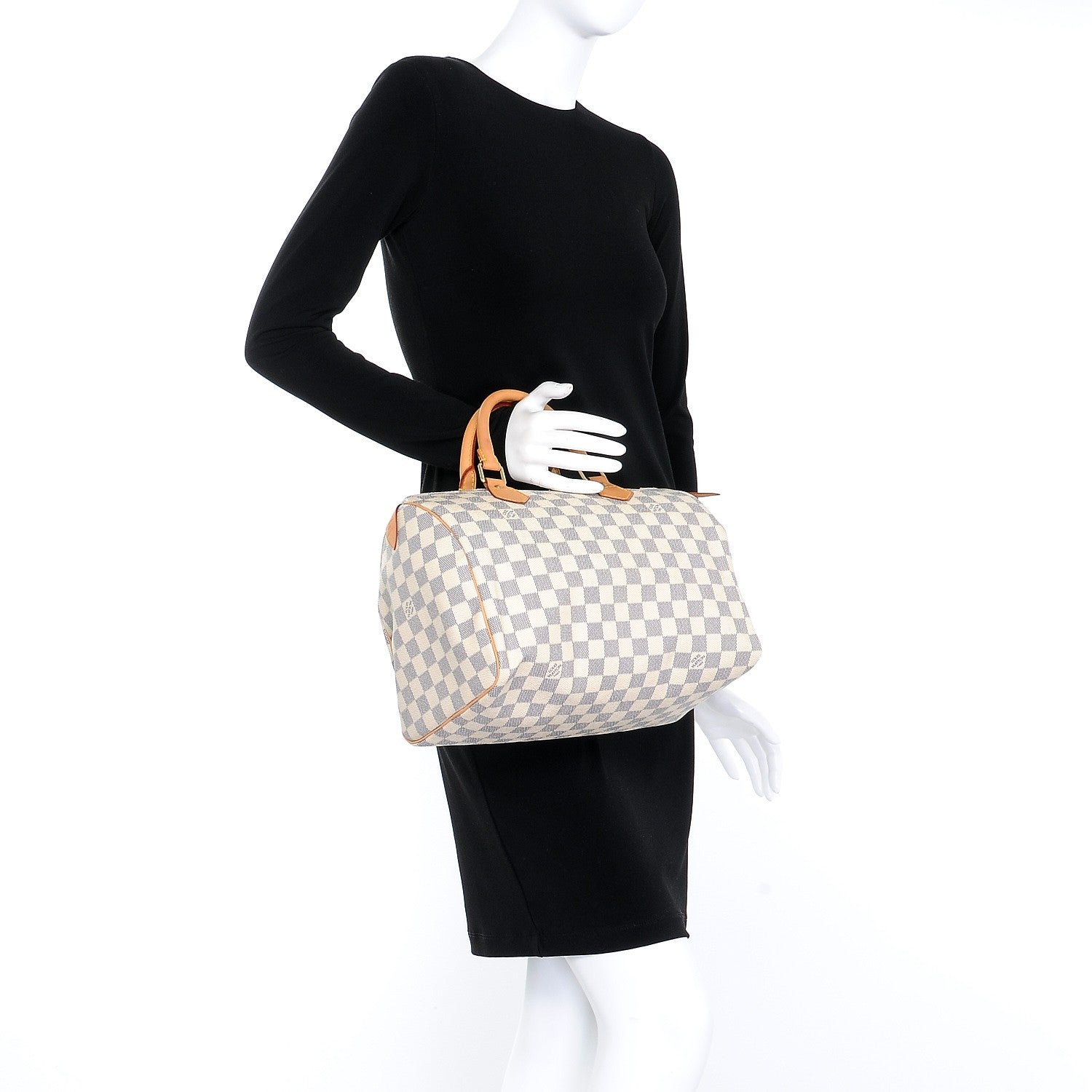 Louis Vuitton Damier Azur Speedy 30 2 of 11