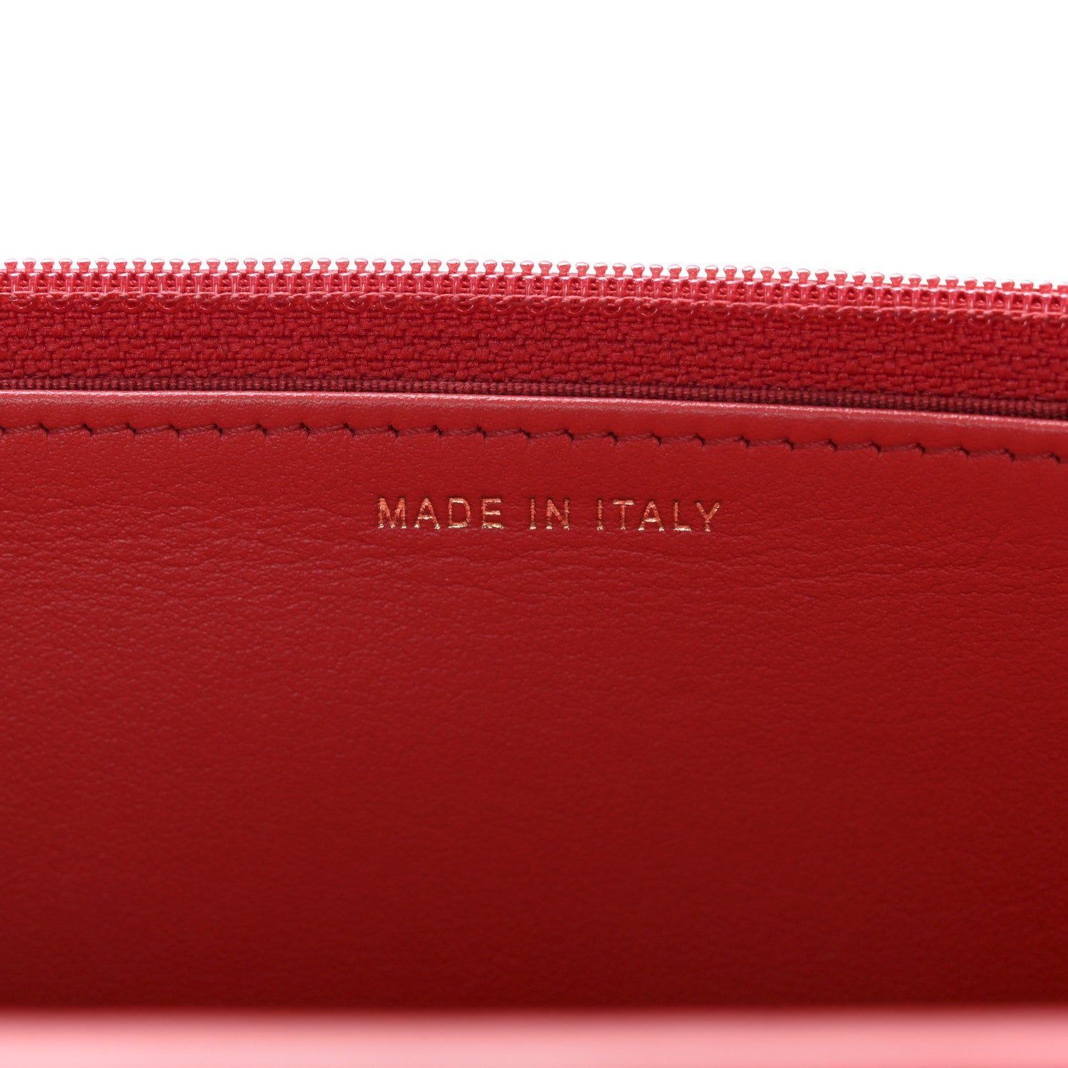 Chanel Caviar Quilted Boy Wallet On Chain WOC Red 7 of 13