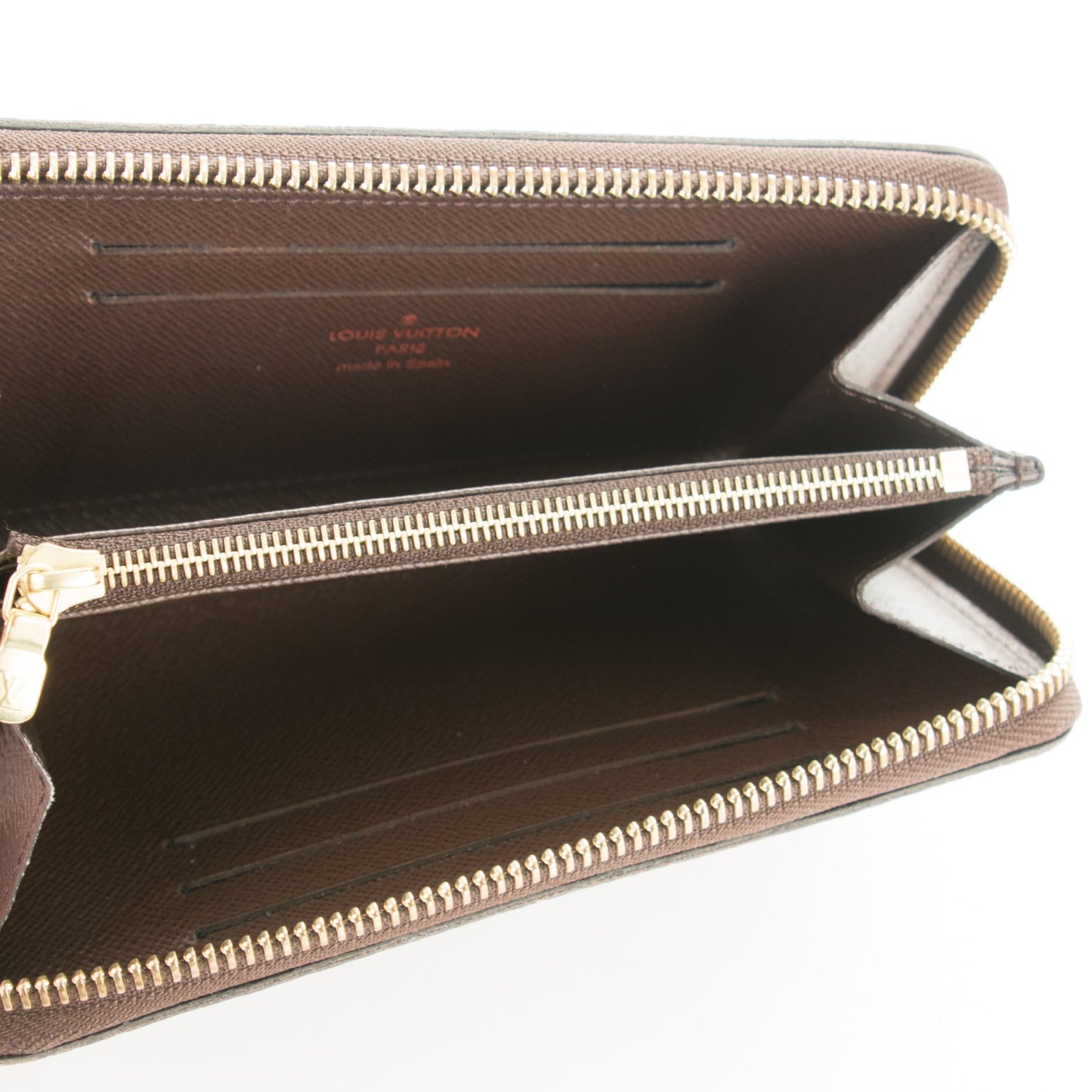 Damier Ebene Zippy Compact Wallet