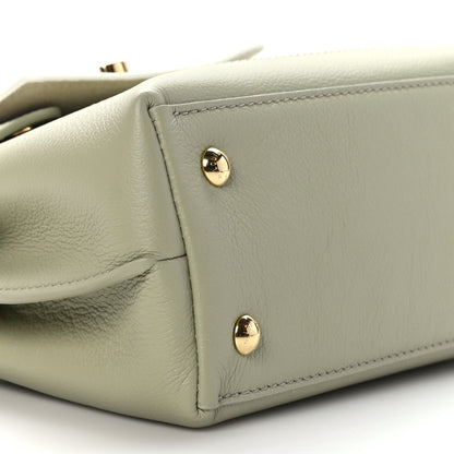 Louis Vuitton Soft Calfskin Mini Lockme Ever Asnieres Green Milky White 7 of 8