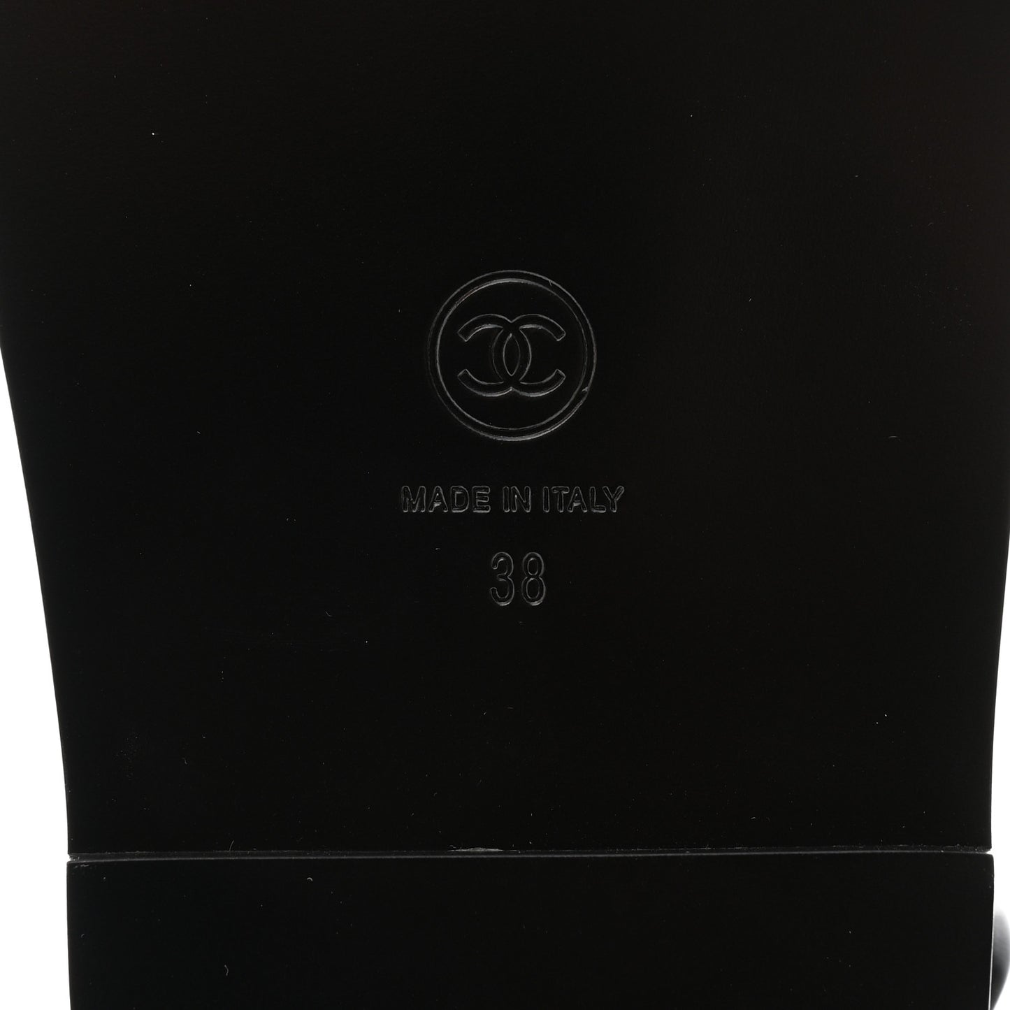 Lambskin Quilted Velcro Dad Sandals 38 Black