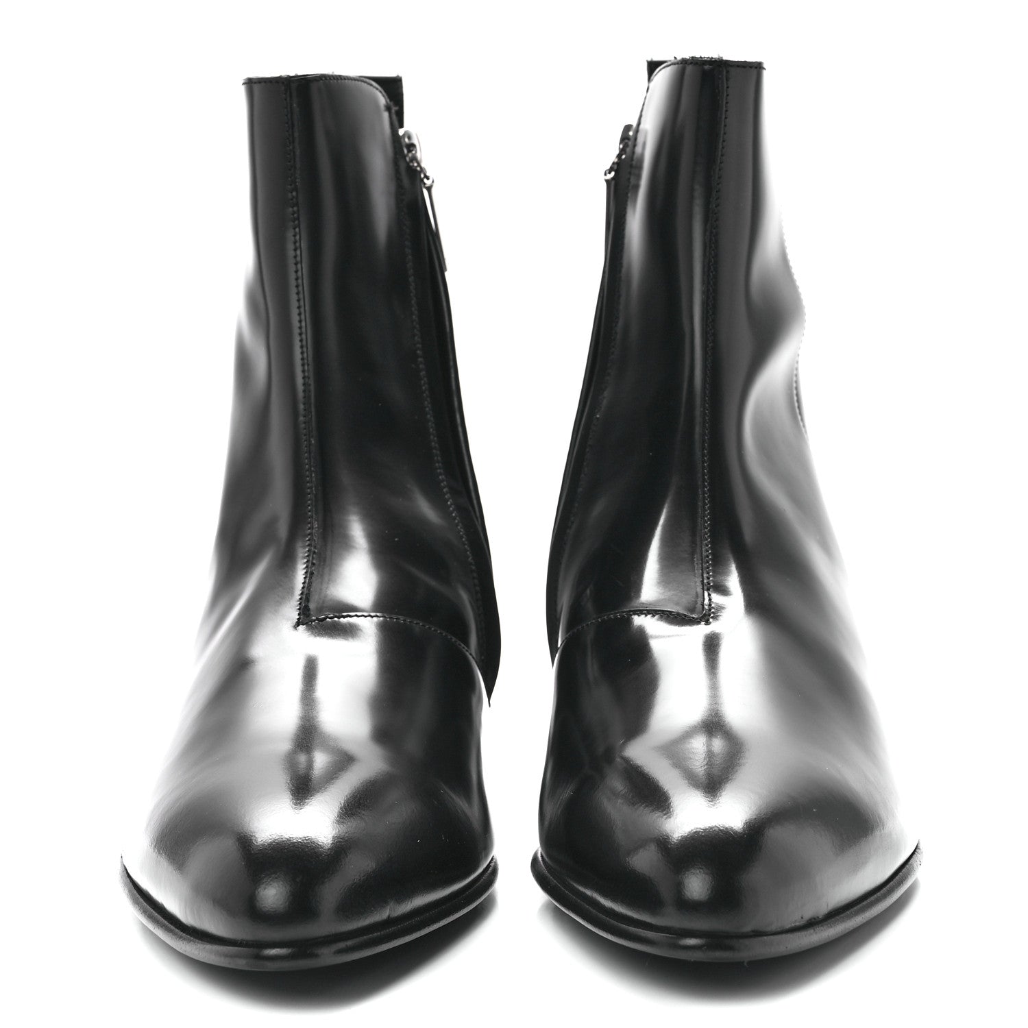 Saint Laurent Calfskin Mens Eli 25 Bootie 44 Black 2 of 8