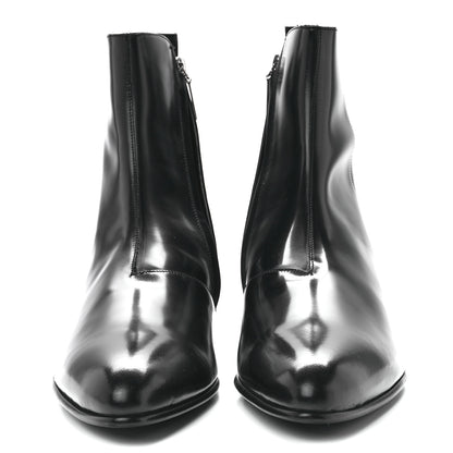 Saint Laurent Calfskin Mens Eli 25 Bootie 44 Black 2 of 8