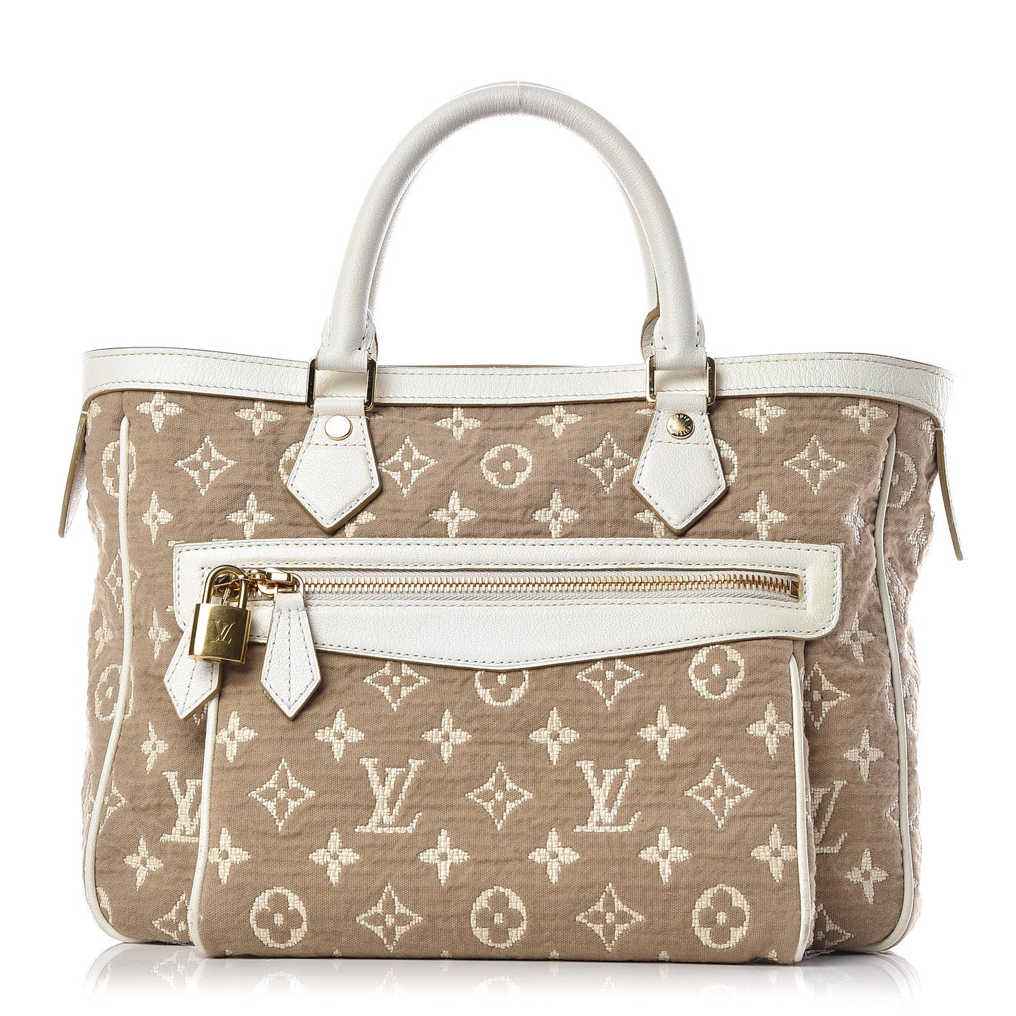 Monogram Sabbia Cabas MM White