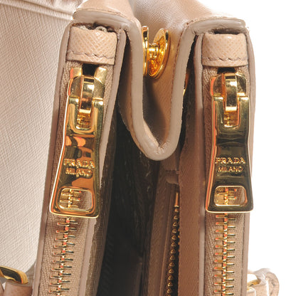 Prada Saffiano Lux Medium Tote Sabbia 10 of 10