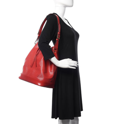Louis Vuitton Epi Noe Castillan Red 2 of 12