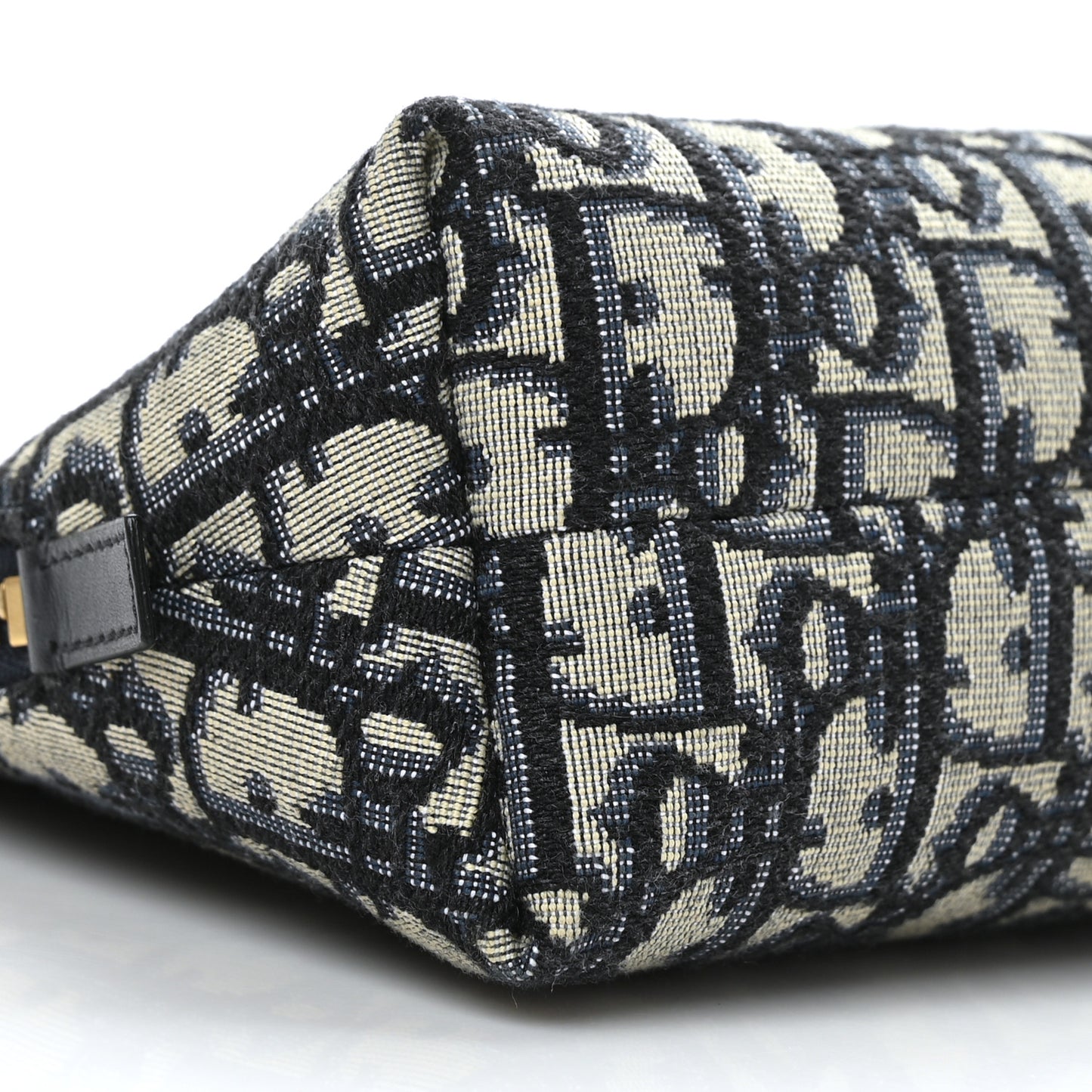 Oblique Large Beauty Pouch Bleu