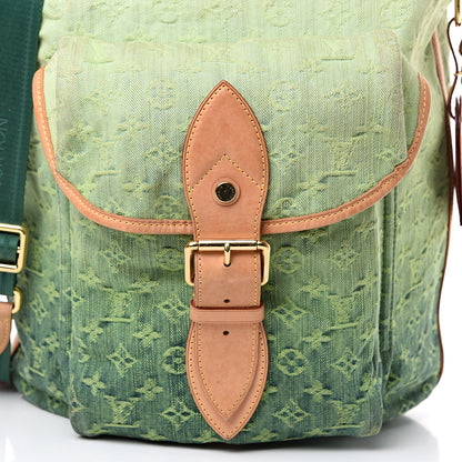 Louis Vuitton Denim Sunburst PM Messenger Vert 10 of 19
