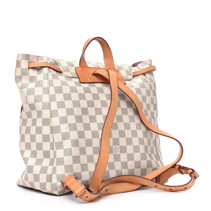 Louis Vuitton Damier Azur Sperone Backpack 2 of 28