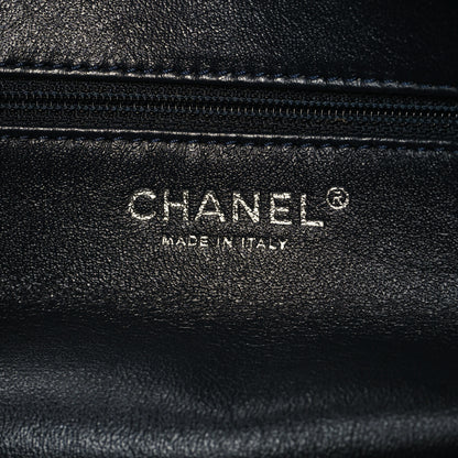 Chanel Caviar Quilted CC Timeless Bowler Navy 6 of 11