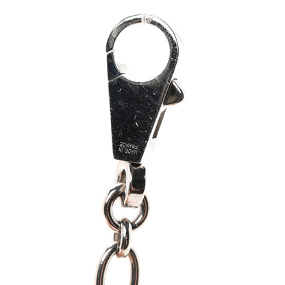 Hermes Palladium Olga Bag Charm Silver 3 of 3