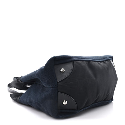 Chanel Lambskin Canvas CC Shopping Tote Black 4 of 13