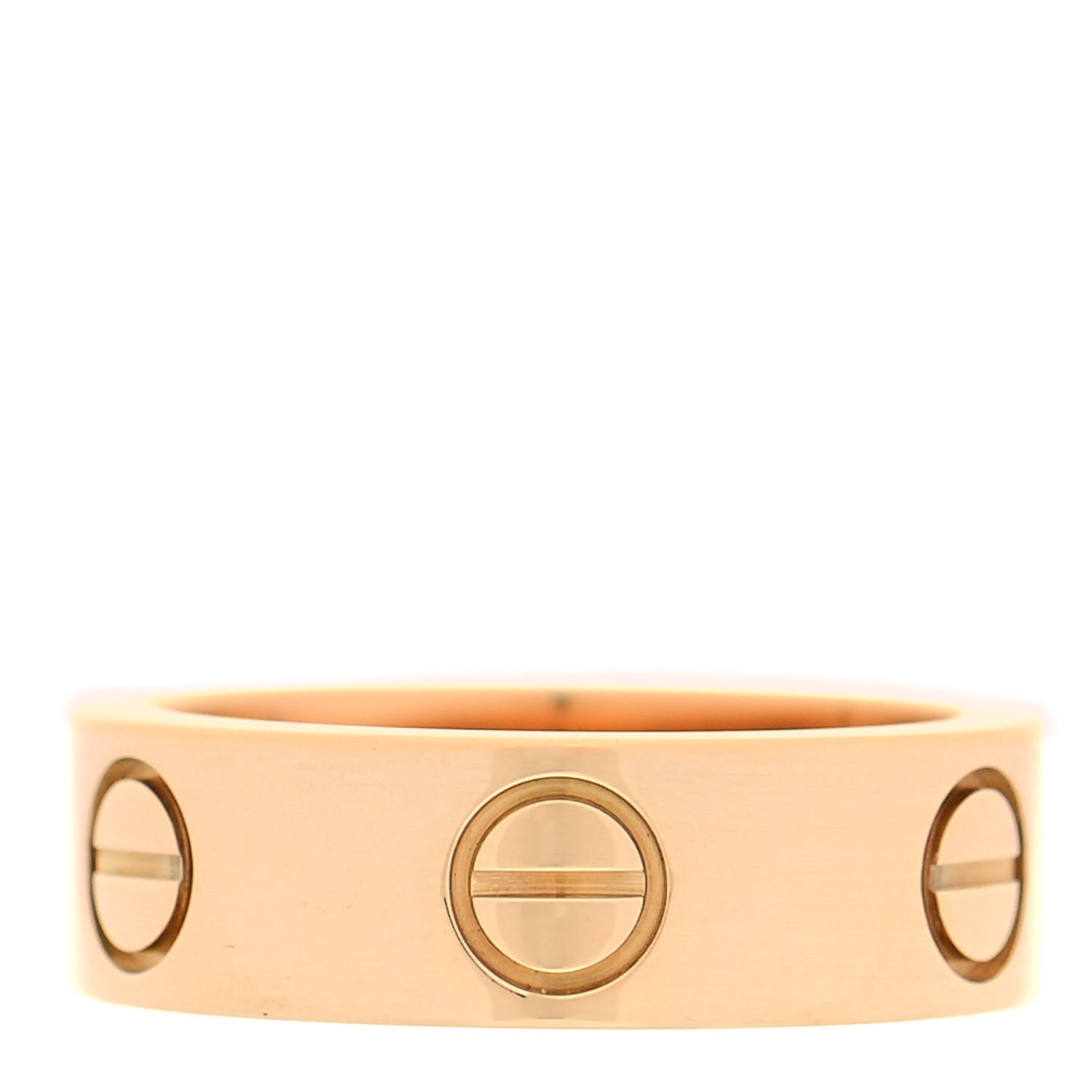 Cartier 18K Yellow Gold 5.5mm LOVE Ring 48 4.5 3 of 5