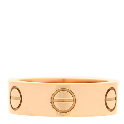 Cartier 18K Yellow Gold 5.5mm LOVE Ring 48 4.5 3 of 5