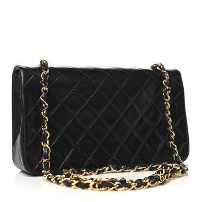 Chanel Lambskin Quilted Small Single Flap Black 3 of 10