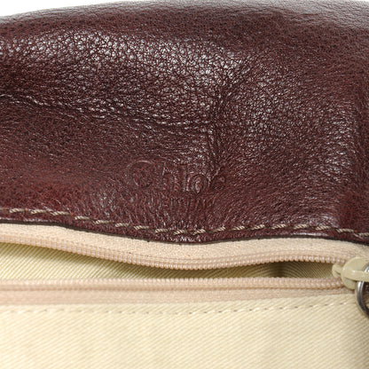 Chloe Leather Paddington Satchel Chocolate 6 of 8