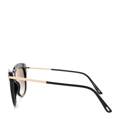 Tom Ford Acetate Polarized Kira Sunglasses TF821 Black 3 of 8