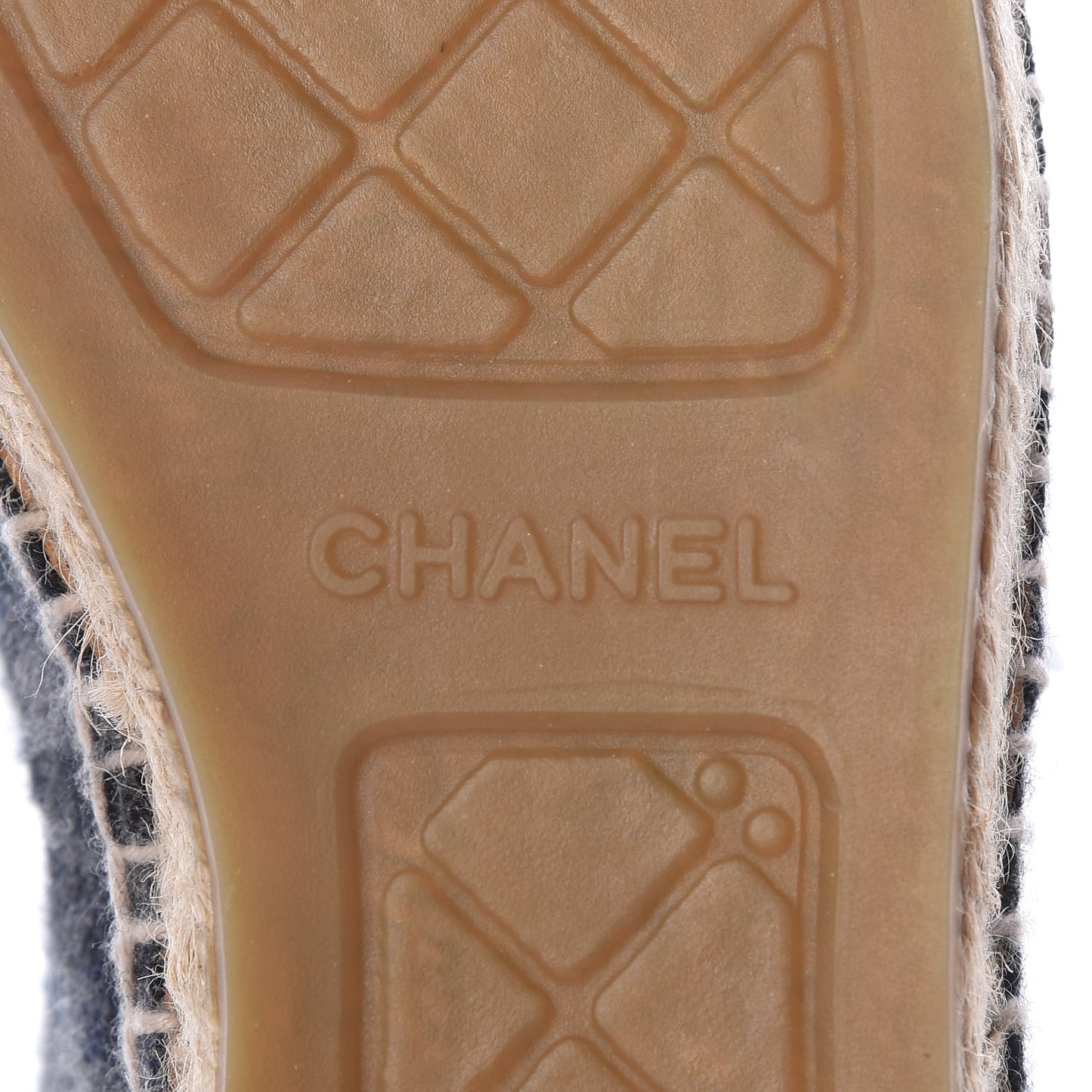 Flannel CC Espadrilles 40 Dark Grey Black