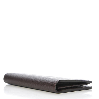 Louis Vuitton Taiga Brazza Wallet Acajou 4 of 8