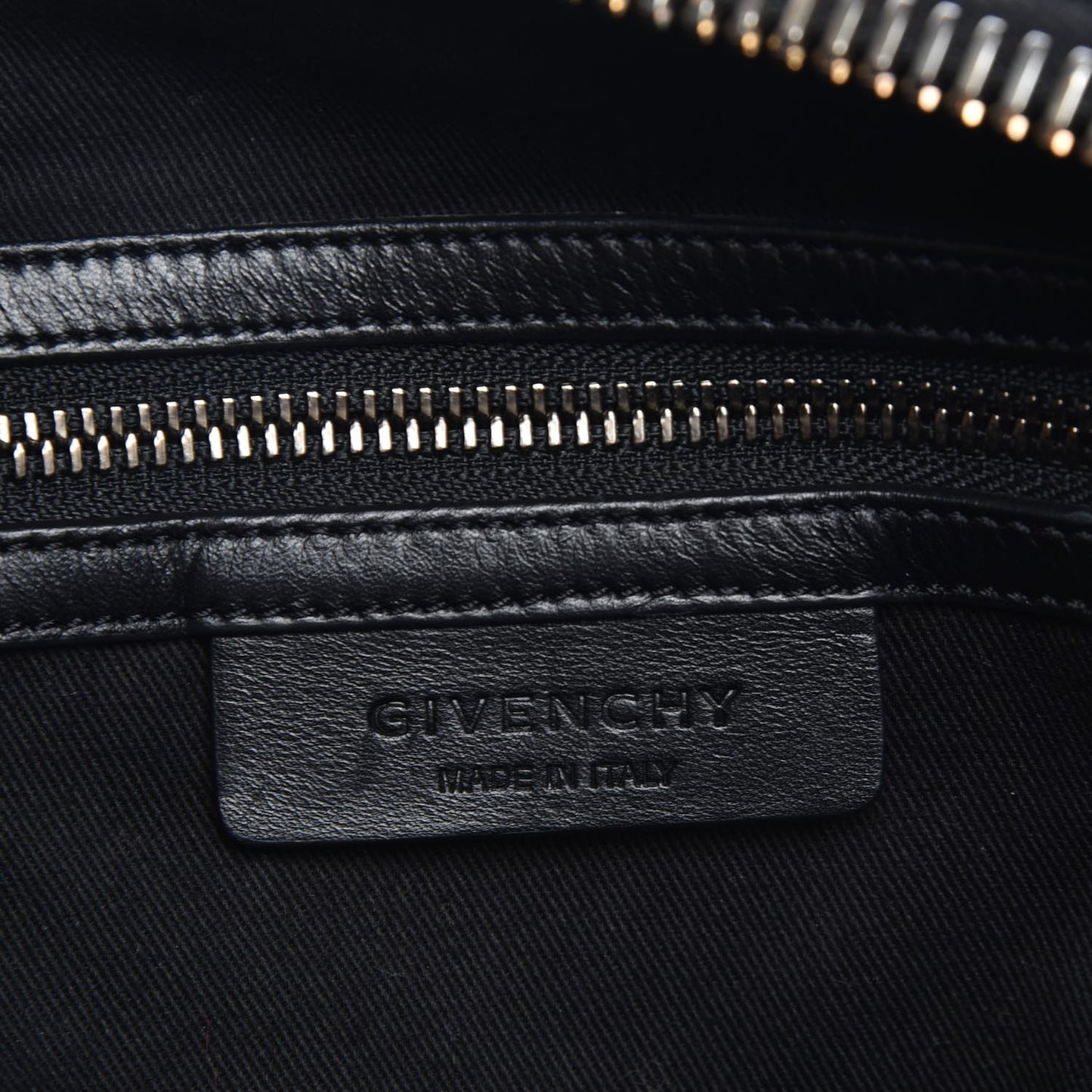 Patent Calfskin Stingray Embossed Medium Tri-Color Antigona