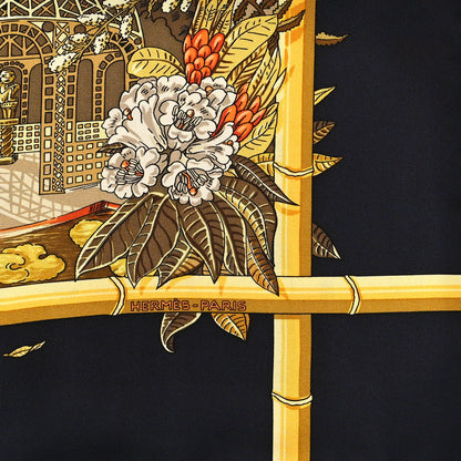 Hermes Silk Jardins D’hiver Scarf 90 2 of 5