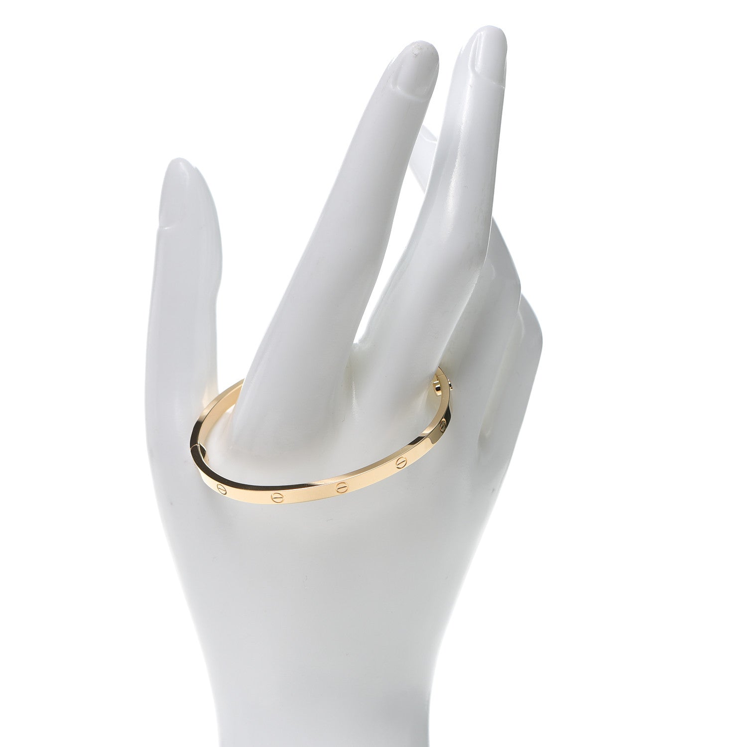 Cartier 18K Yellow Gold Small LOVE Bracelet 16 2 of 7