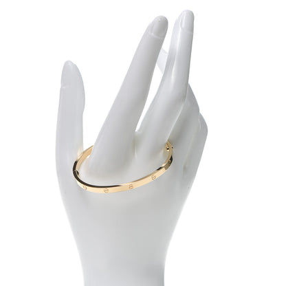 Cartier 18K Yellow Gold Small LOVE Bracelet 16 2 of 7