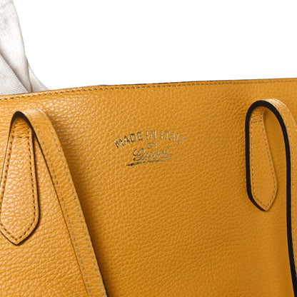 Gucci Dollar Calfskin Medium Swing Tote Yellow 7 of 11