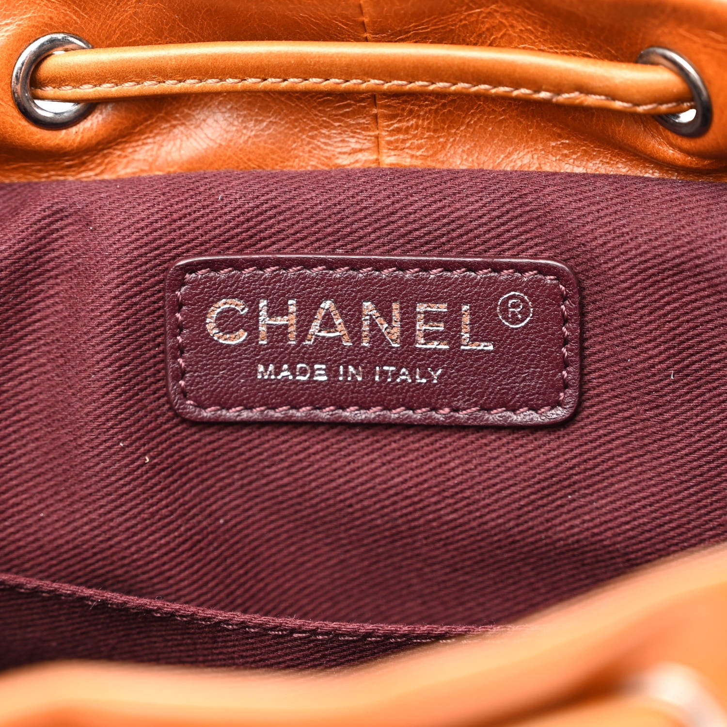 Chanel Glazed Calfskin Quilted Small Salzburg Mountain Backpack Brown 6 of 13